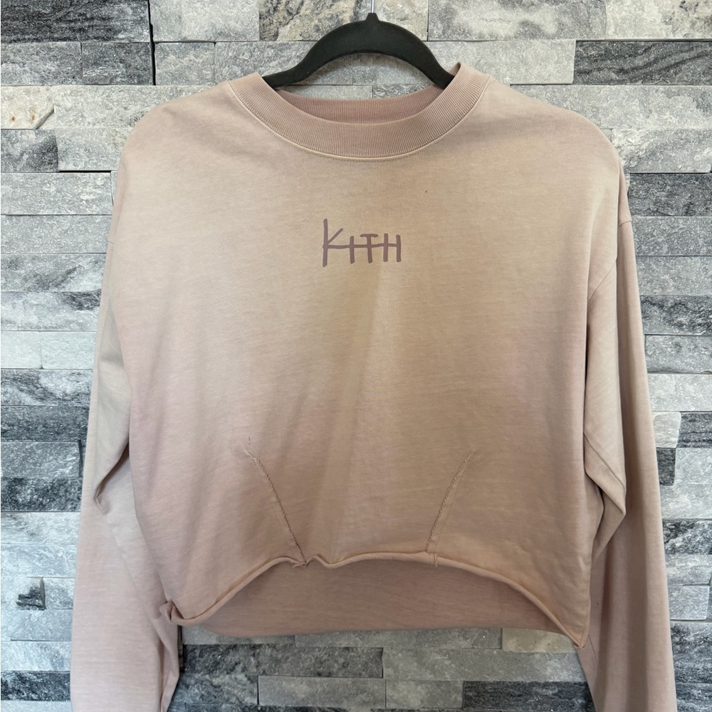 Kith x Ksubi Pale Pink Long Sleeve Tee